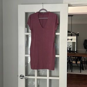 Mauve casual dress